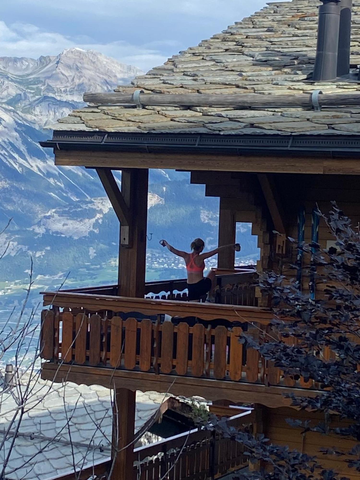 Vila Le Preyet Veysonnaz Exteriér fotografie