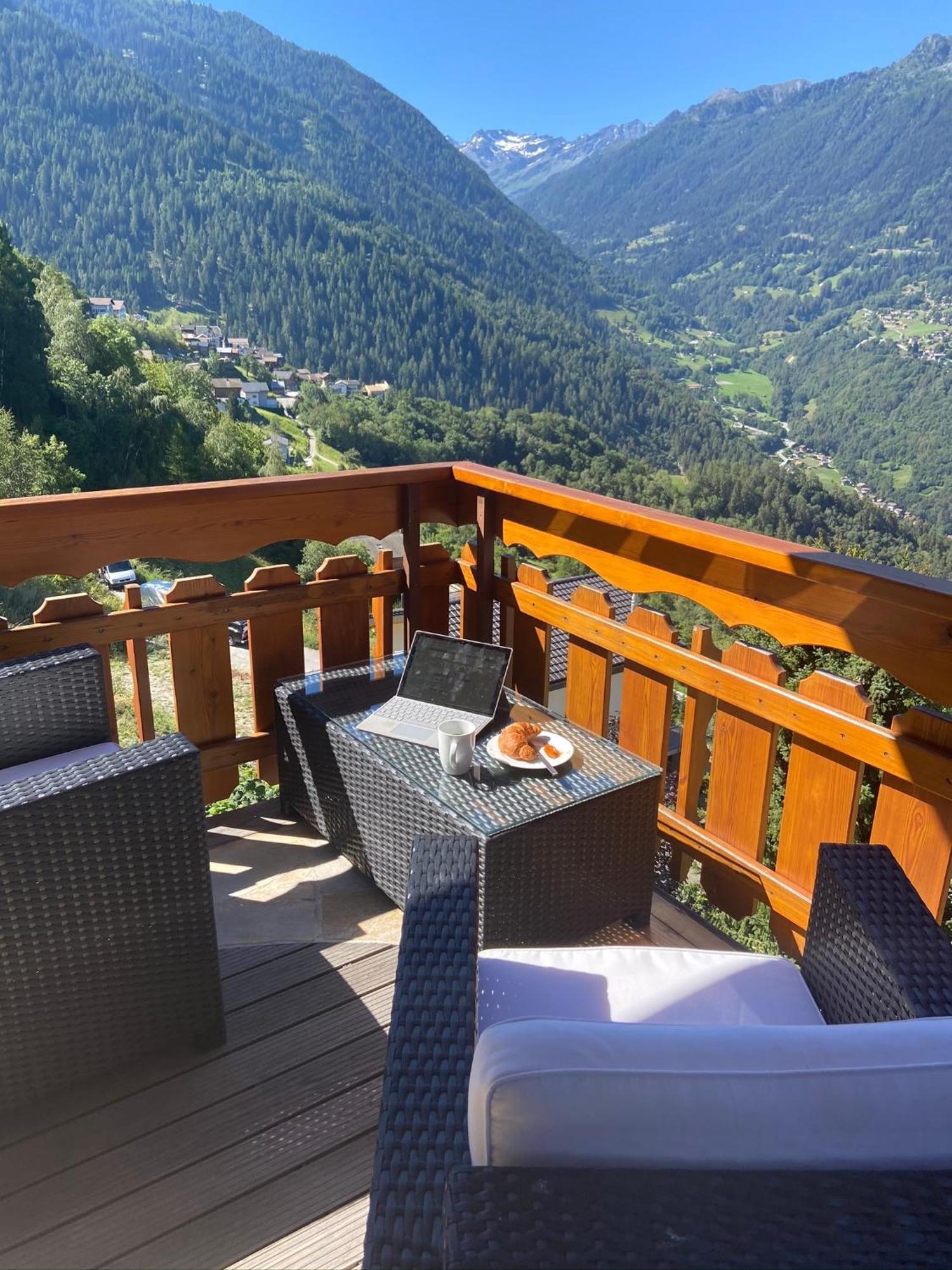 Vila Le Preyet Veysonnaz Exteriér fotografie