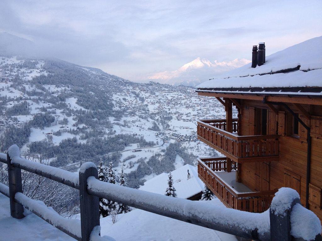 Vila Le Preyet Veysonnaz Exteriér fotografie