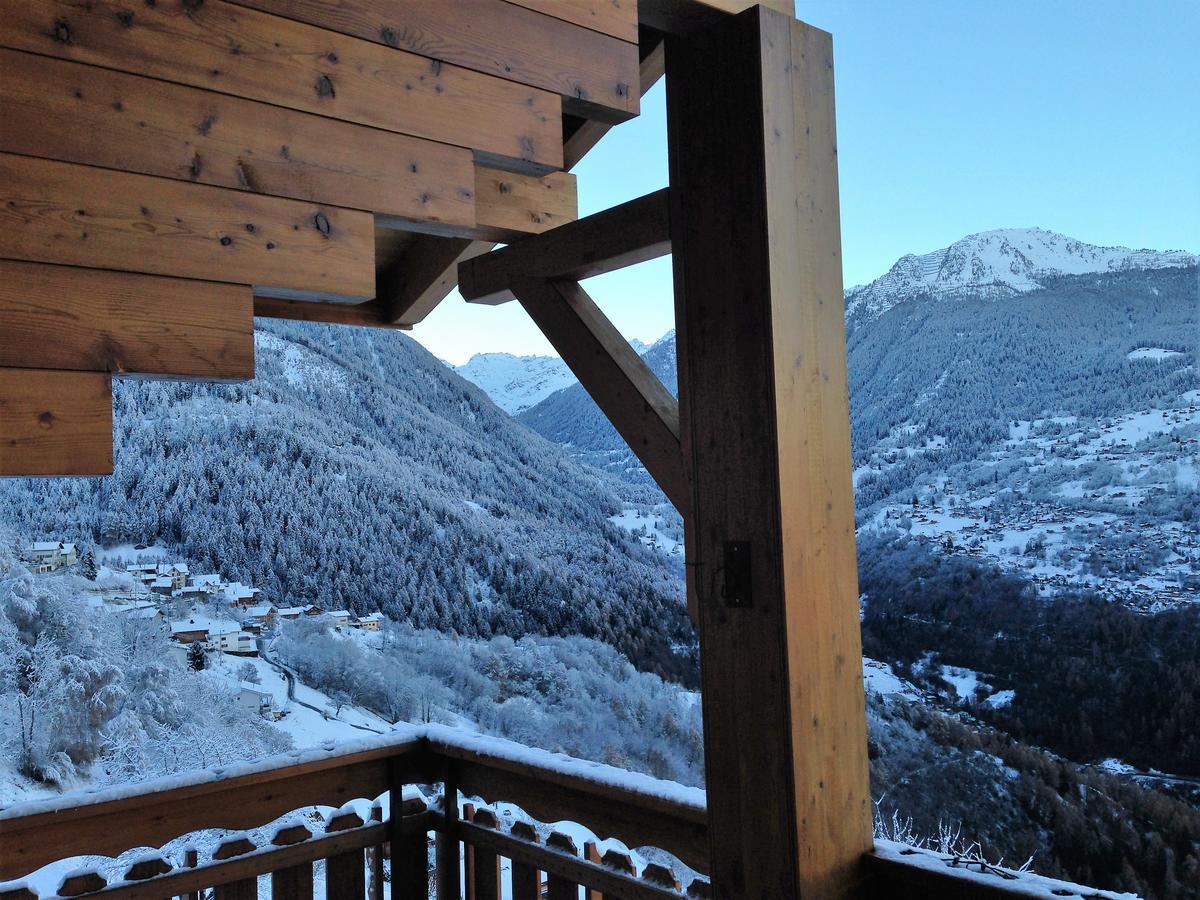 Vila Le Preyet Veysonnaz Exteriér fotografie