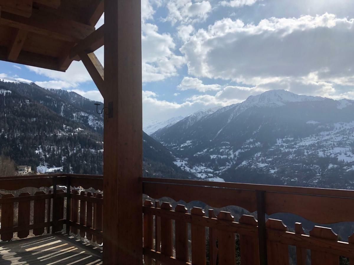 Vila Le Preyet Veysonnaz Exteriér fotografie